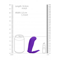 Simplicity Stimulateur vibrant LEON 8.5 x 3cm Violet